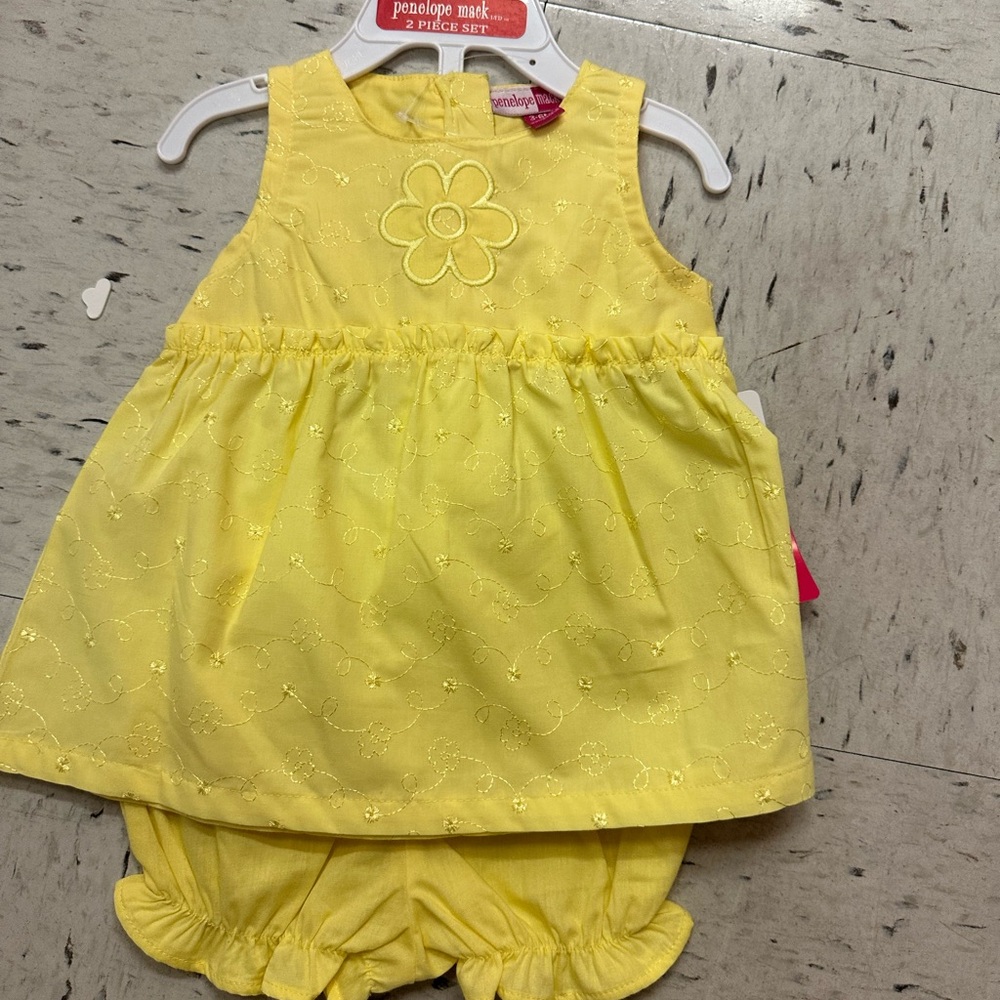 Wonder Nation Yellow Diaper Cover Set